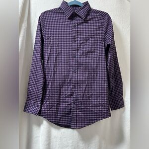 Men's Purple Checkered Shirt